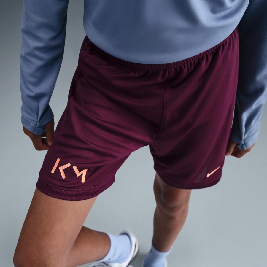 Nike Kylian Mbappé Academy voetbalshorts met Dri-FIT voor kids Rood