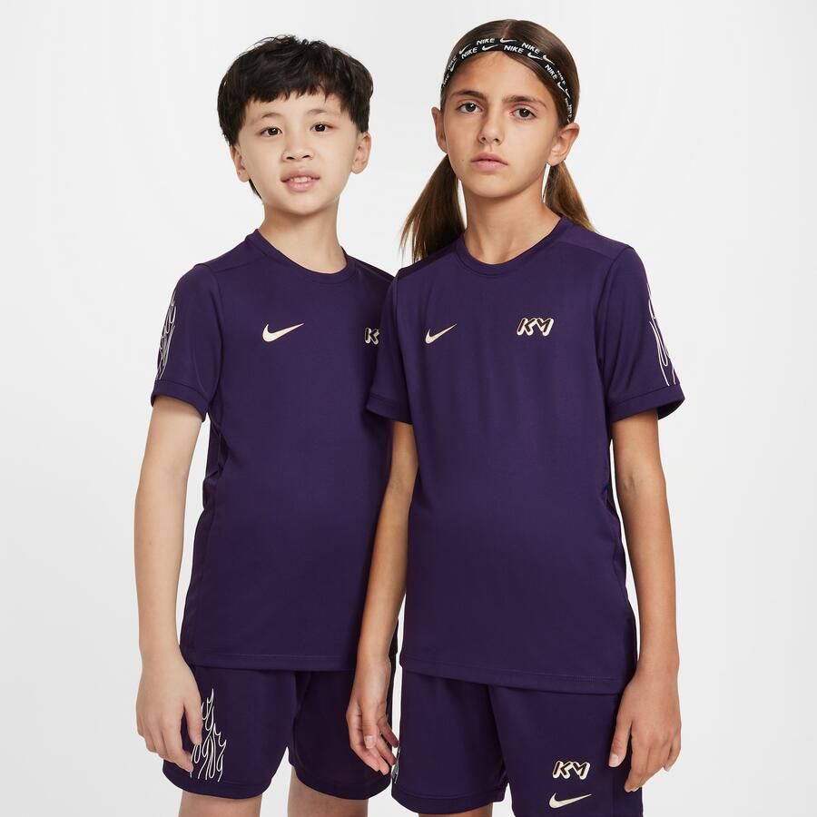 Nike Kylian Mbappé Academy voetbaltop met Dri-FIT voor kids Paars - Foto 4