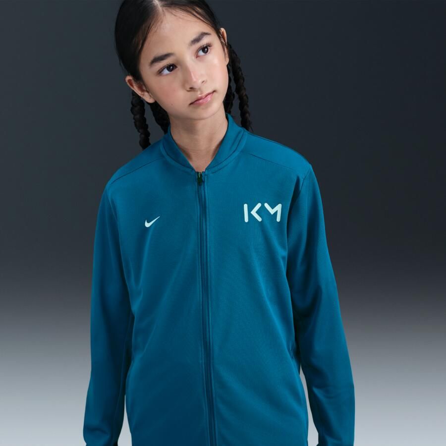 Nike Kylian Mbappé Academy voetbaltrainingspak met Dri-FIT voor kids Blauw