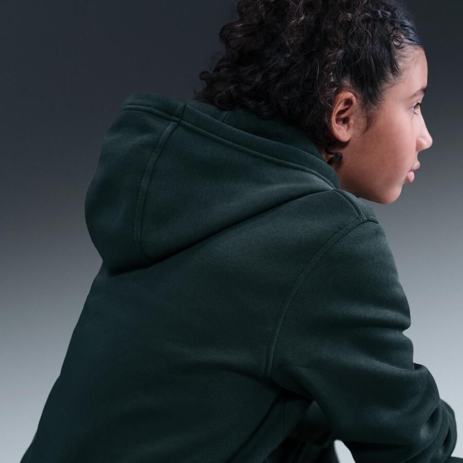 Nike Kylian Mbappé Club Fleece voetbalhoodie met Dri-FIT voor kids Groen - Foto 3