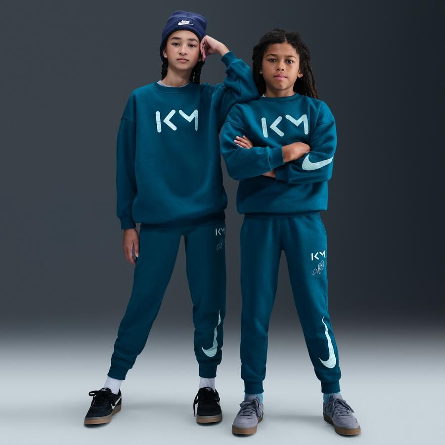 Nike Kylian Mbappé Club Fleece voetbaljoggingbroek voor kids Blauw - Foto 4