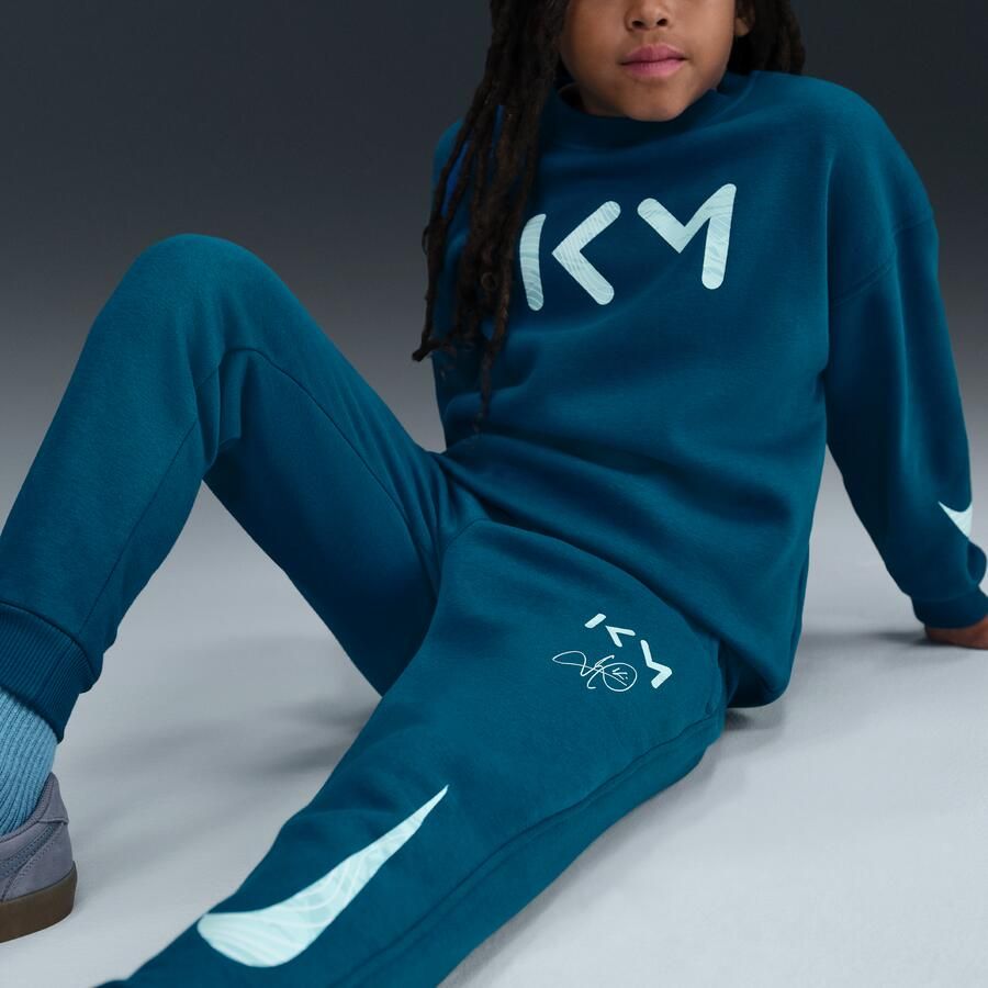 Nike Kylian Mbappé Club Fleece voetbaljoggingbroek voor kids Blauw - Foto 3