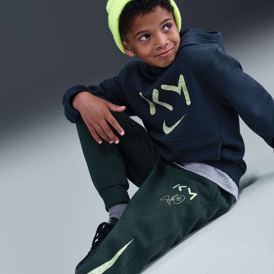 Nike Kylian Mbappé Club Fleece voetbaljoggingbroek voor kids Groen - Foto 3