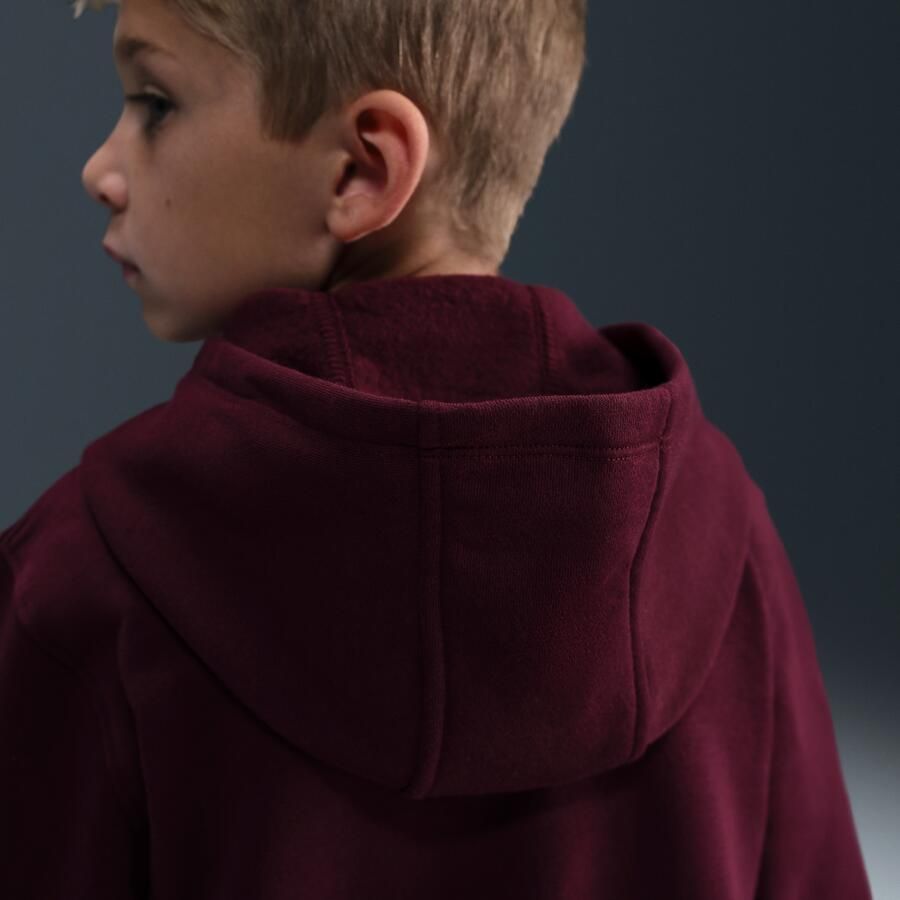 Nike Kylian Mbappé fleeceset met hoodie en broek voor kleuters Rood - Foto 2