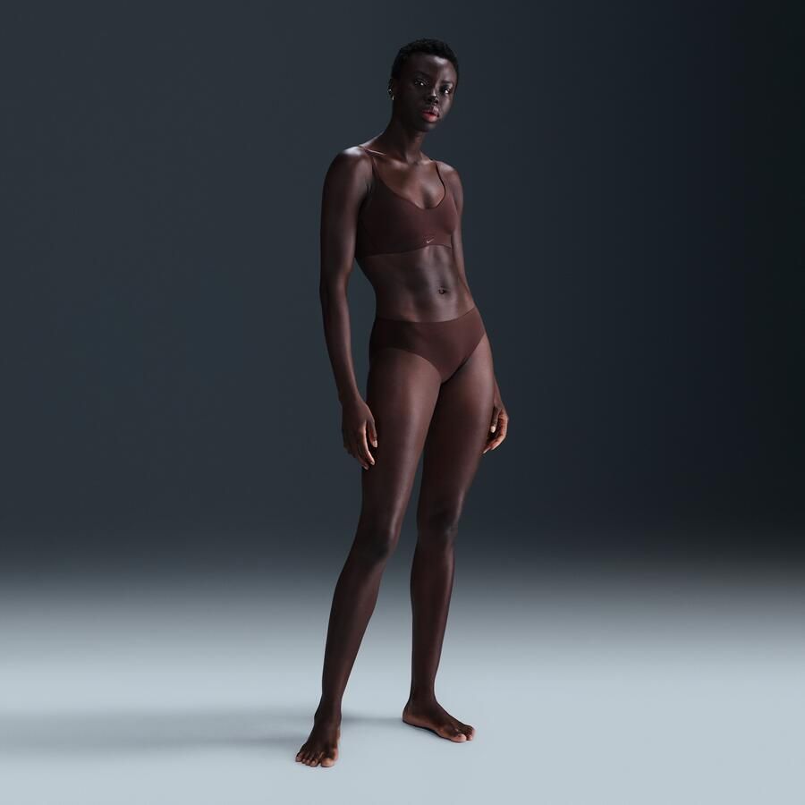 Nike Leak Protection: Period damesslip Bruin - Foto 3