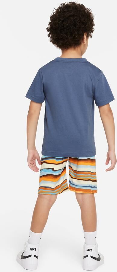 Nike 'Leave No Trace' Printed Shorts Set Tweedelige kleuterset Meerkleurig - Foto 4