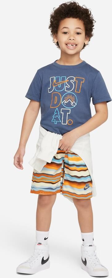 Nike 'Leave No Trace' Printed Shorts Set Tweedelige kleuterset Meerkleurig - Foto 3