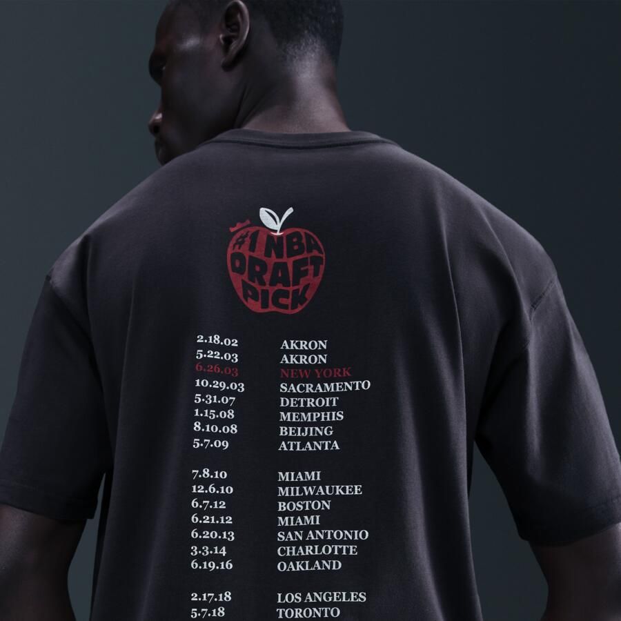 Nike LeBron 'Best In Class' basketbalshirt voor heren Zwart