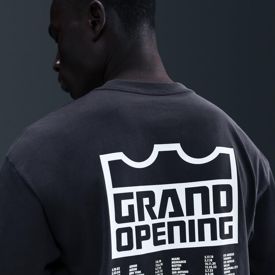 Nike LeBron 'Grand Opening' basketbalshirt voor heren Zwart