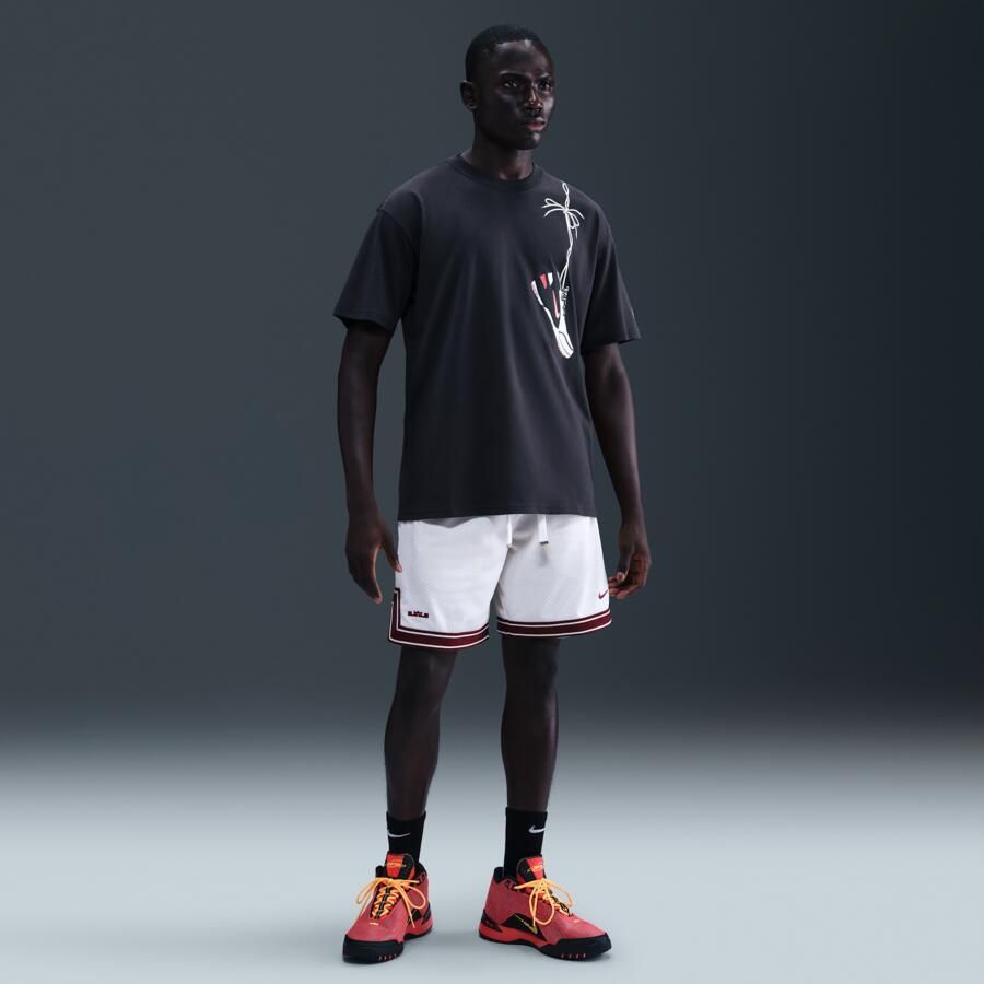 Nike LeBron 'Grand Opening' basketbalshirt voor heren Zwart - Foto 3