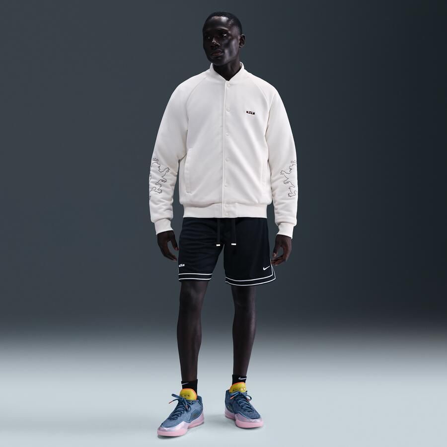 Nike LeBron Standard Issue Therma-FIT gewatteerd jack voor heren Wit - Foto 3