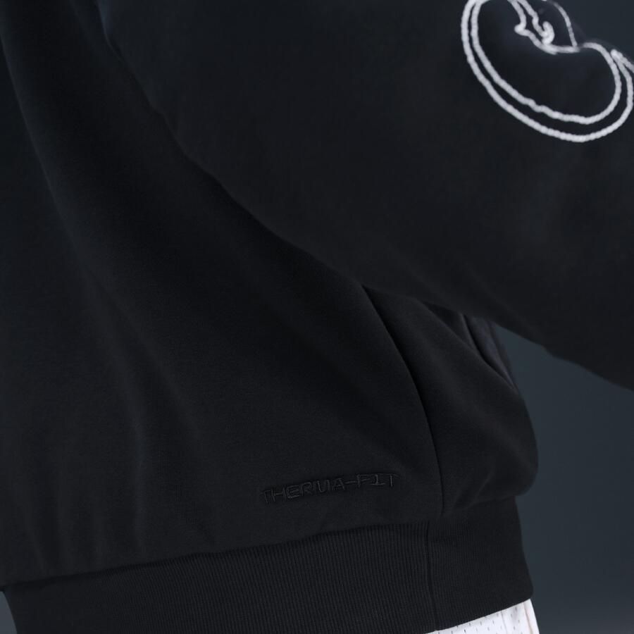 Nike LeBron Standard Issue Therma-FIT gewatteerd jack voor heren Zwart