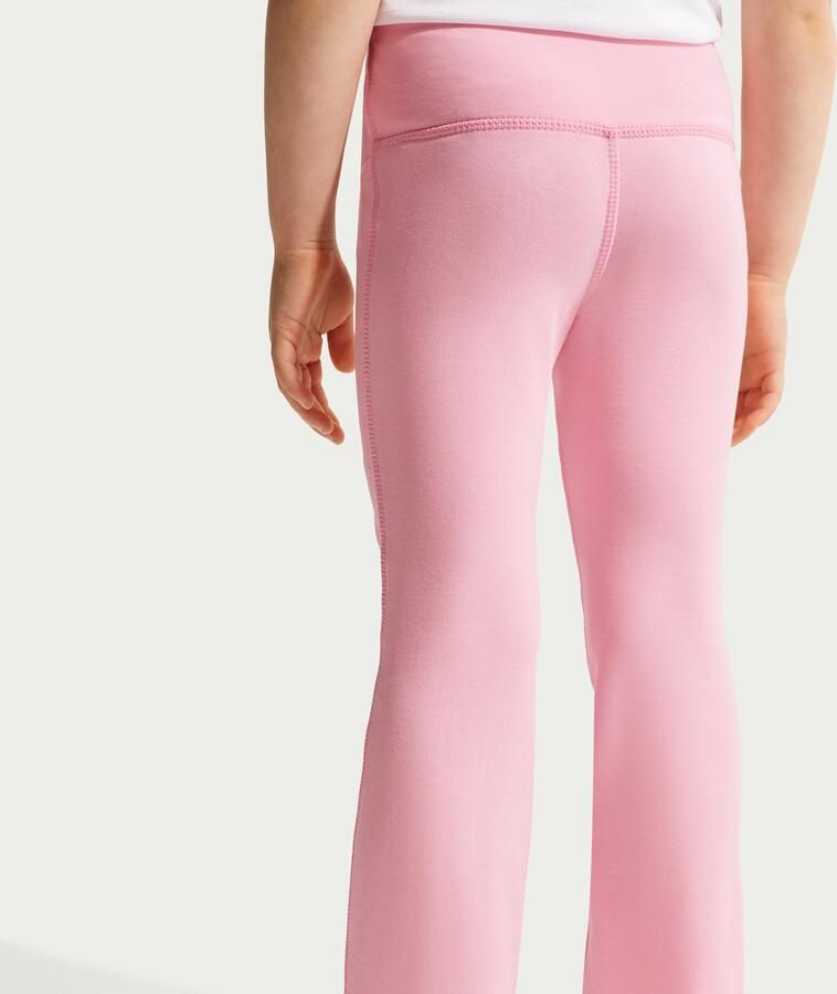 Nike legging met wijde pijpen en Dri-FIT voor kleuters Roze