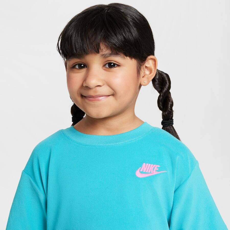 Nike 'Let's Roll' tweedelige badstofset voor kleuters Groen