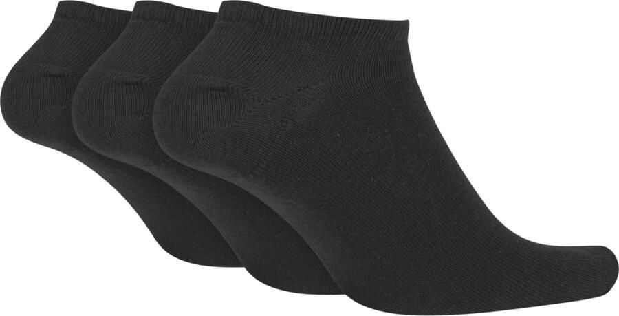 Nike Lightweight Onzichtbare trainingssokken (3 paar) Zwart - Foto 4