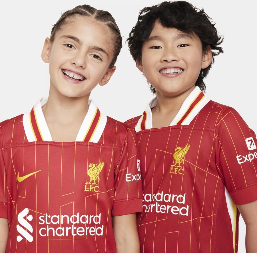Nike Liverpool FC 2024 25 Stadium Thuis Dri-FIT replicavoetbalshirt voor kids Rood - Foto 3