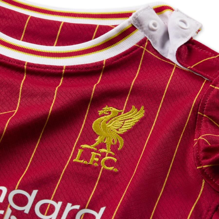 Nike Liverpool FC 2024 25 Stadium Thuis driedelig replica-voetbaltenue voor baby's peuters Rood