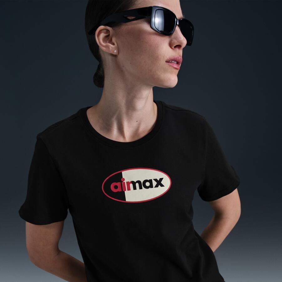 Nike Liverpool FC Air Max voetbalshirt voor dames Zwart - Foto 4