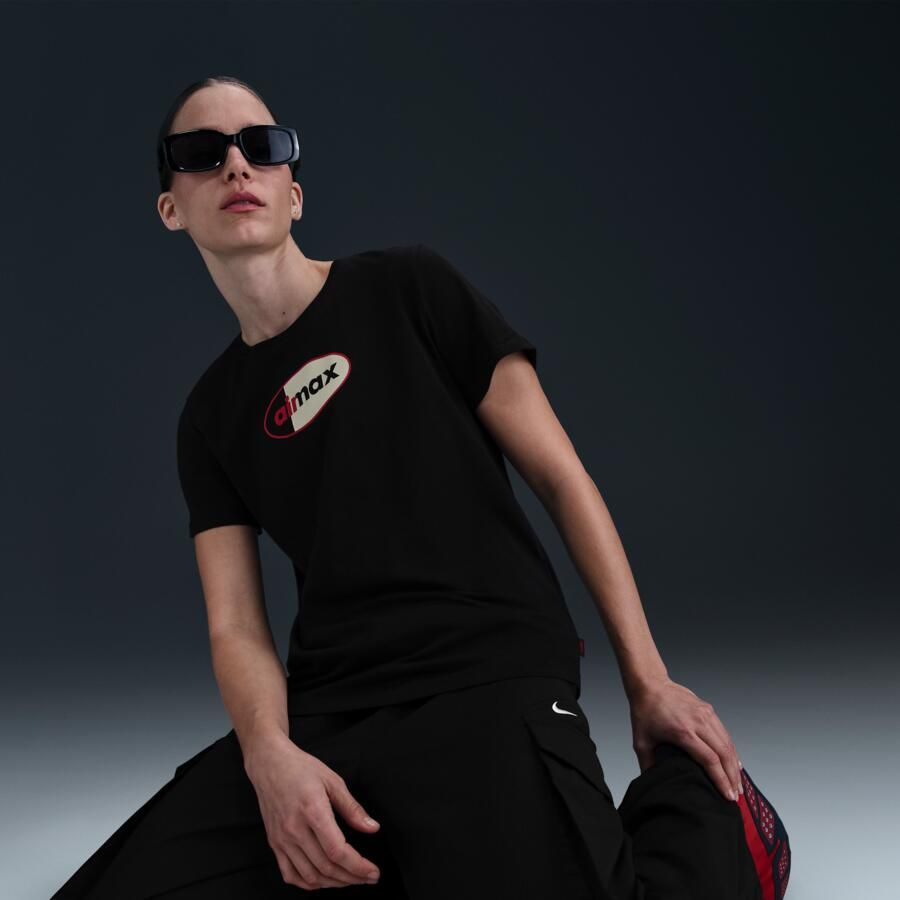 Nike Liverpool FC Air Max voetbalshirt voor dames Zwart - Foto 2