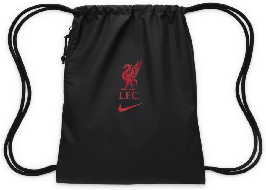 Nike Liverpool F.C. Heritage tas met trekkoord (13 liter) Zwart - Foto 3