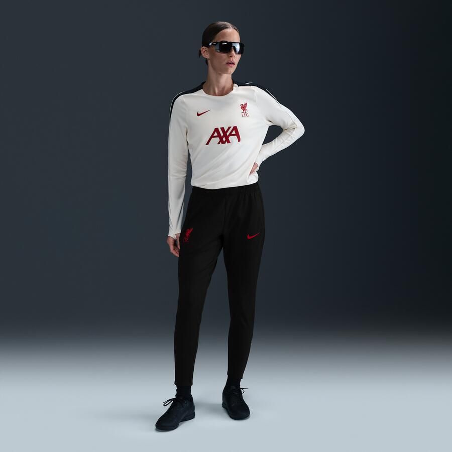 Nike Liverpool FC Strike Special Edition Dri-FIT knit voetbalbroek voor dames Zwart - Foto 2