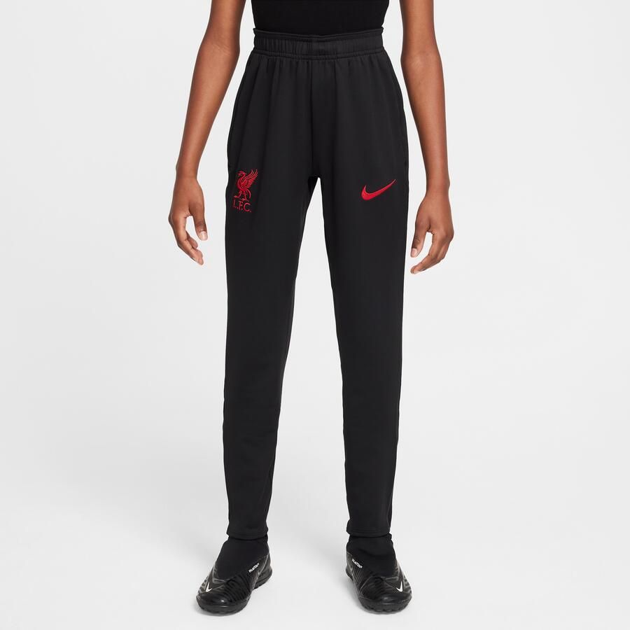 Nike Liverpool FC Strike Special Edition Dri-FIT knit voetbalbroek voor kids Zwart - Foto 3