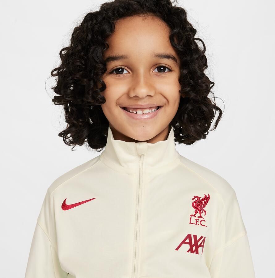 Nike Liverpool FC Strike Special Edition Dri-FIT knit voetbaltrainingspak voor kleuters Wit - Foto 3