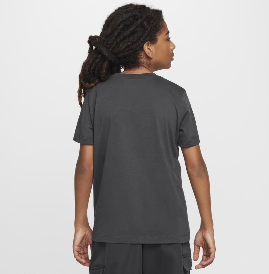 Nike Liverpool FC Swoosh voetbalshirt voor kids Grijs - Foto 4