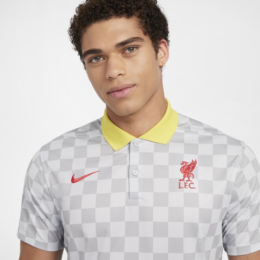 Nike Liverpool FC Victory Derde Dri-FIT voetbalpolo voor heren Grijs