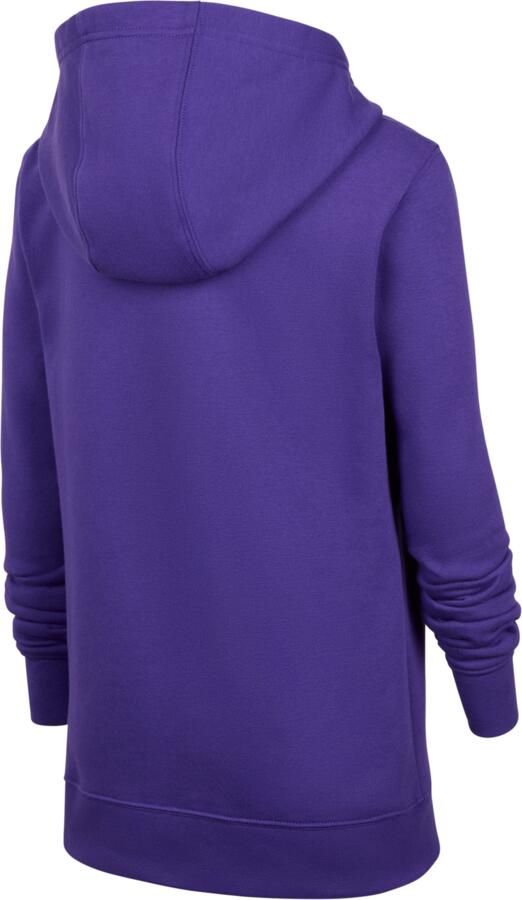 Nike Los Angeles Lakers Club City Edition NBA-fleecehoodie voor kids Paars - Foto 3