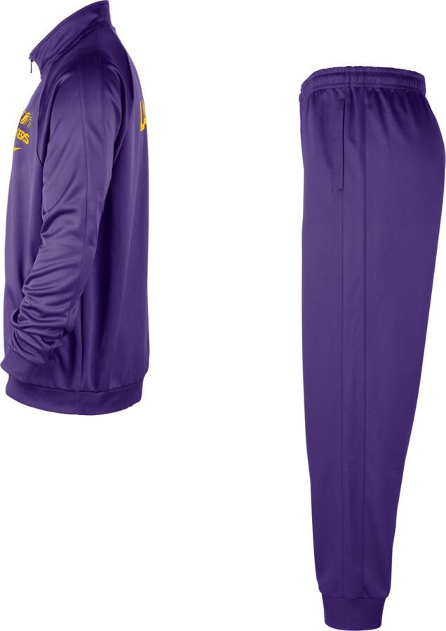 Nike Los Angeles Lakers Club Courtside NBA-trainingspak voor heren Paars - Foto 2