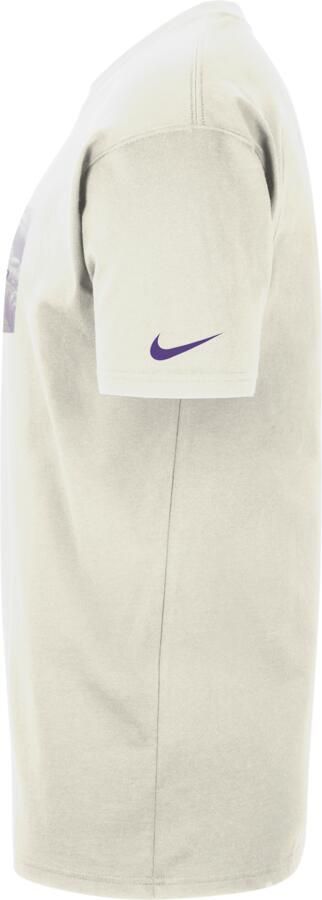 Nike Los Angeles Lakers Courtside Max90 NBA T-shirt voor heren Wit - Foto 2