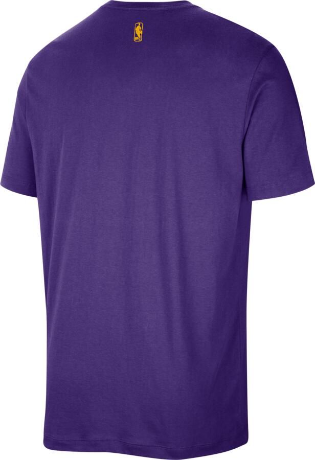 Nike Los Angeles Lakers Courtside NBA T-shirt voor heren Paars - Foto 2