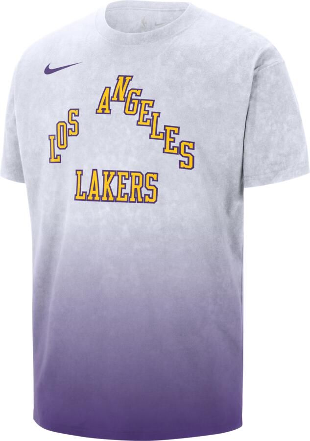 Nike Los Angeles Lakers Essential City Edition NBA Max90 shirt voor heren Wit - Foto 2