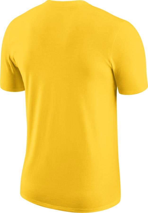 Nike Los Angeles Lakers Essential NBA T-shirt voor heren Geel - Foto 2