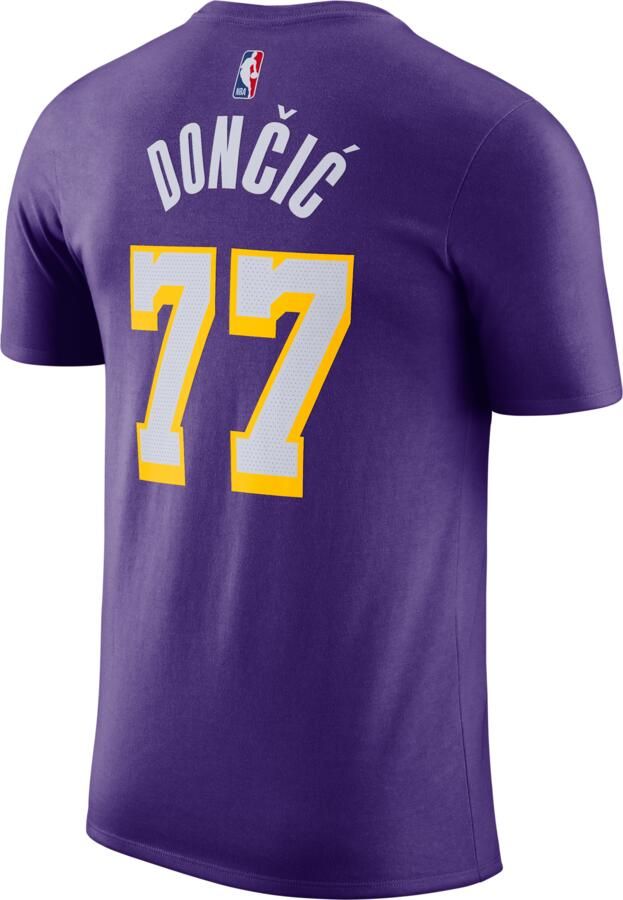 Nike Los Angeles Lakers Essentials NBA shirt voor heren Paars