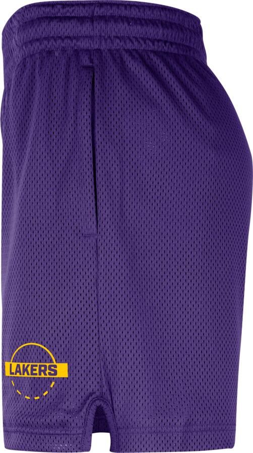 Nike Los Angeles Lakers NBA-herenshorts met mesh Paars - Foto 2