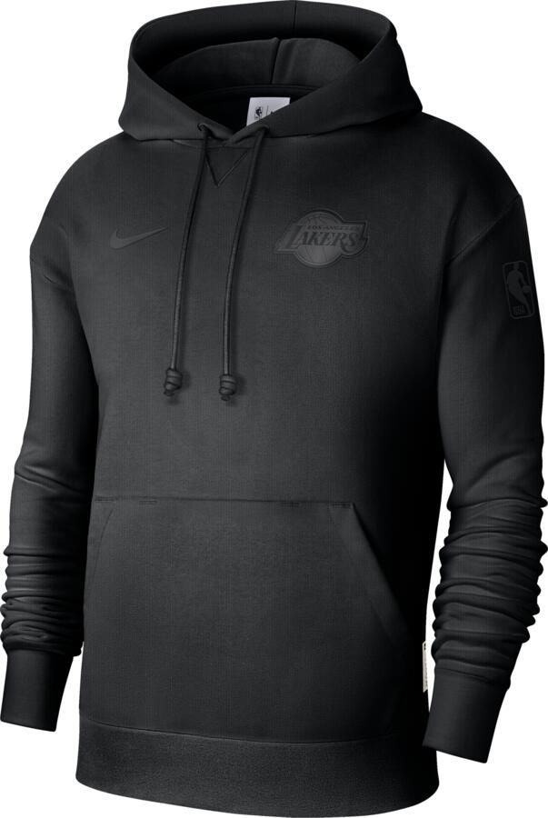 Nike Los Angeles Lakers Standard Issue Dri-FIT basketbalhoodie voor heren Zwart - Foto 2