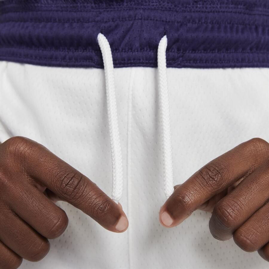 Nike Los Angeles Lakers Swingman NBA-shorts met Dri-FIT voor kids Wit - Foto 2