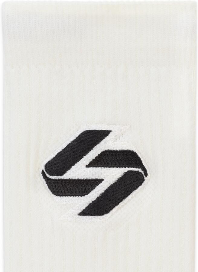 Nike Luka Elite crew sokken met demping Wit
