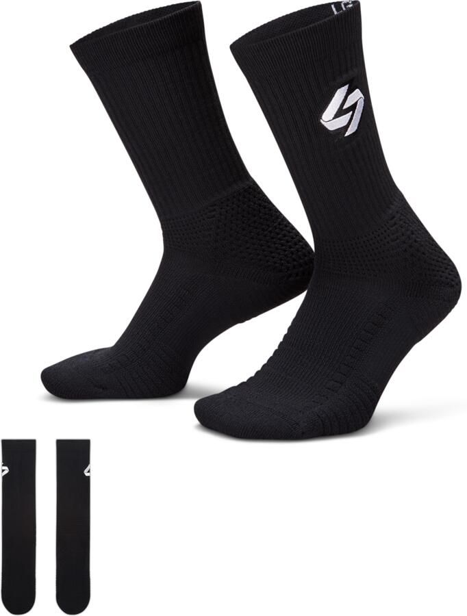 Nike Luka Elite crew sokken met demping Zwart - Foto 4