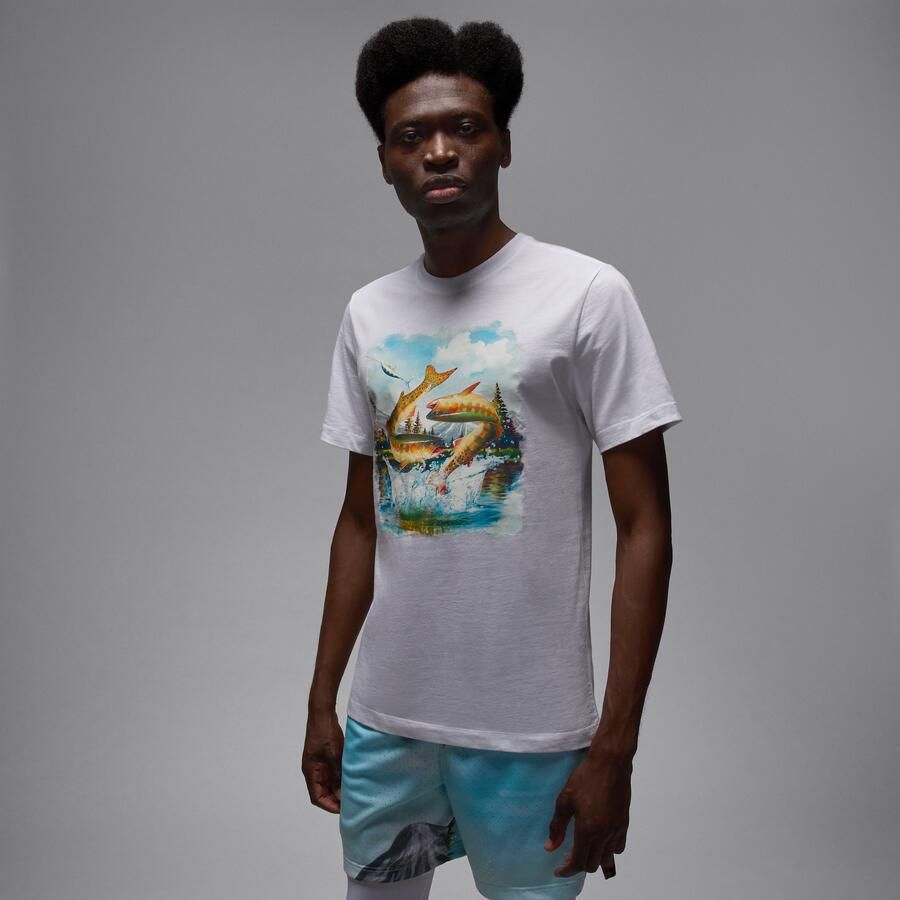 Nike Luka T-shirt voor heren Wit - Foto 4