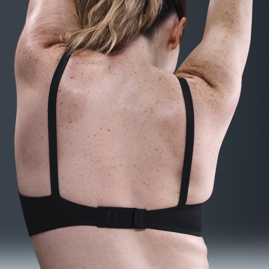 Nike (M) Alate Minimalist padded sport-bh voor borstvoeding met lichte ondersteuning (zwangerschapskleding) Zwart