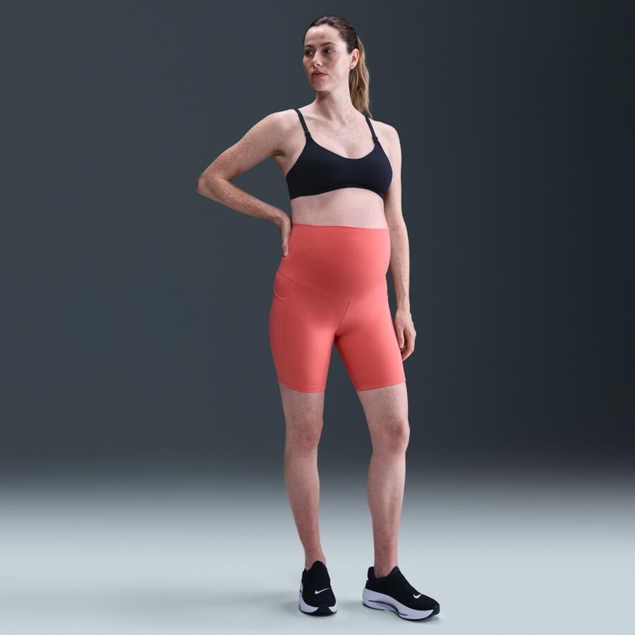 Nike (M) Alate Minimalist padded sport-bh voor borstvoeding met lichte ondersteuning (zwangerschapskleding) Zwart - Foto 3