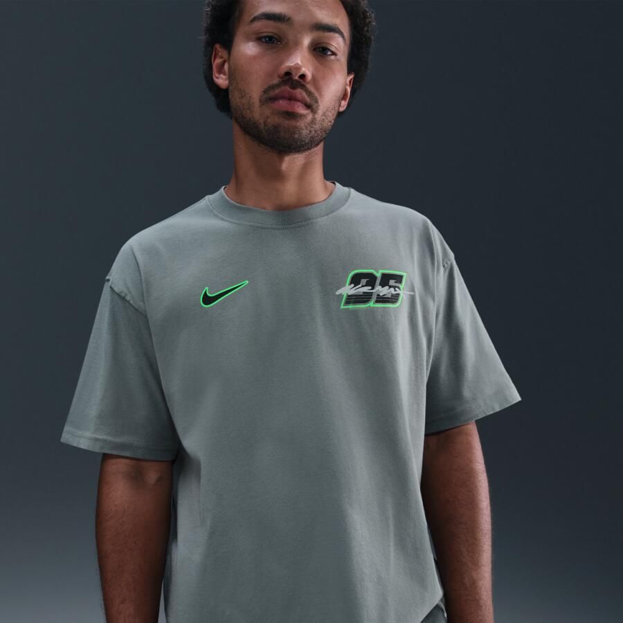 Nike Max90 T-shirt voor heren Grijs - Foto 4
