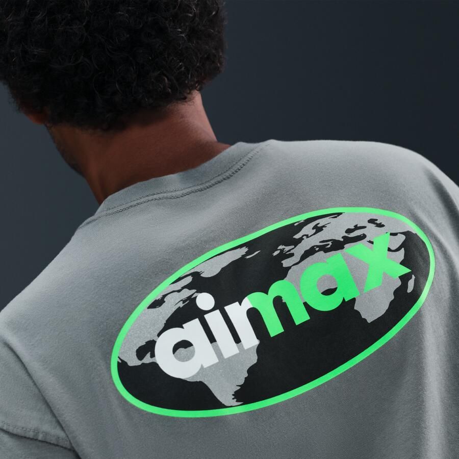 Nike Max90 T-shirt voor heren Grijs