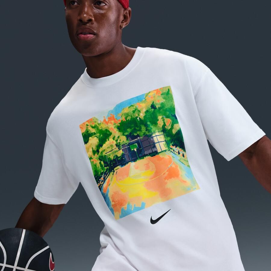 Nike Max90 T-shirt voor heren Wit - Foto 2