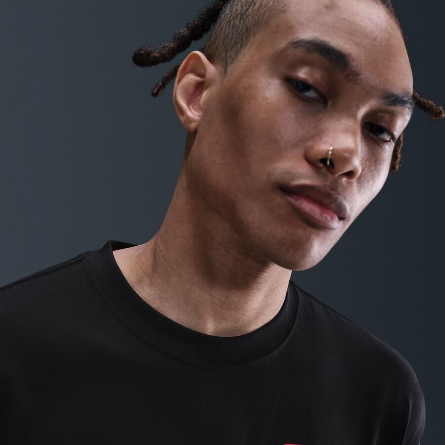 Nike Max90 T-shirt voor heren Zwart - Foto 2