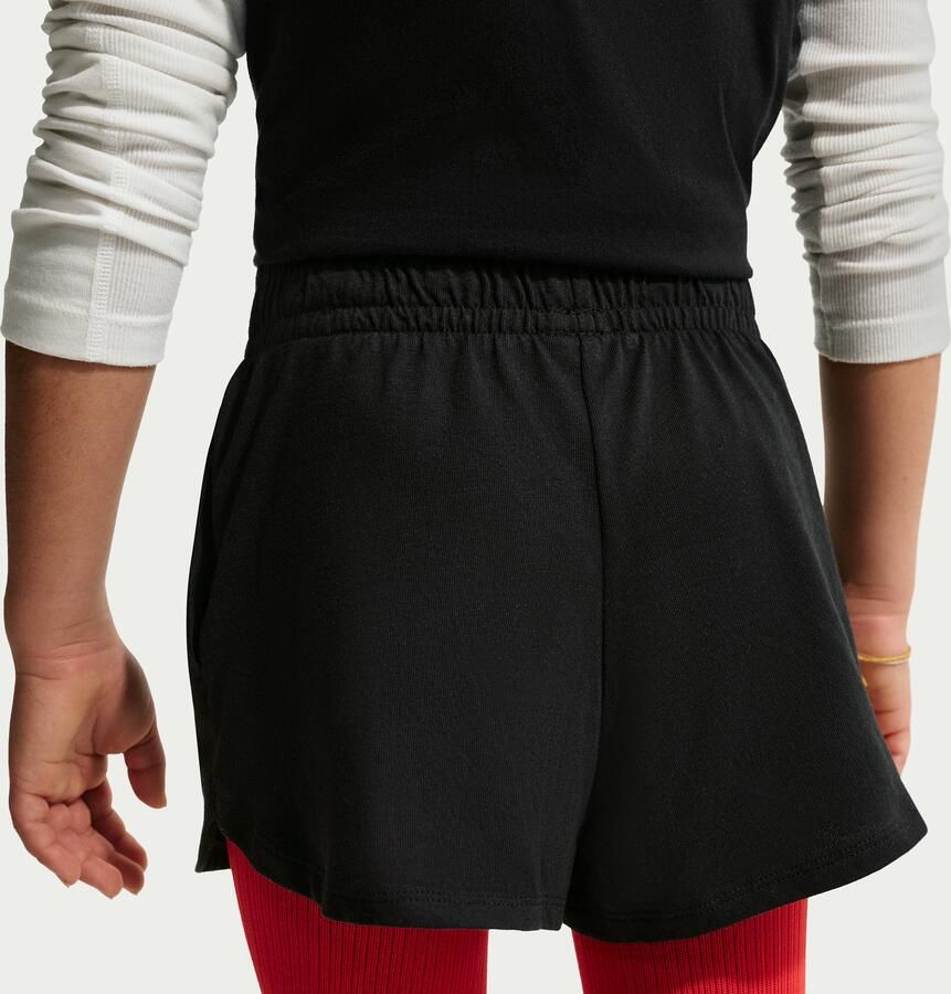 Nike Meisjesshorts van jersey Zwart - Foto 3