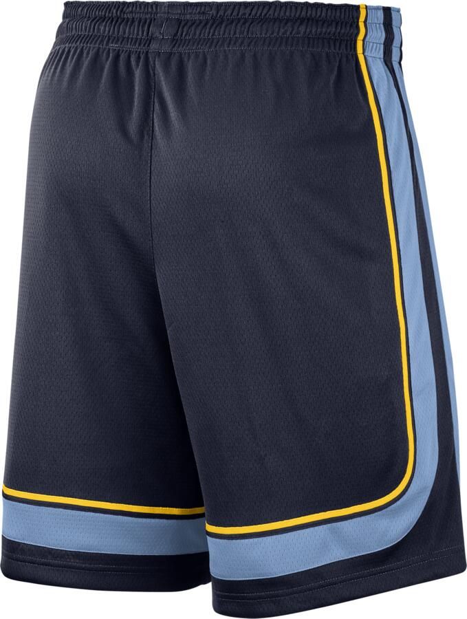 Nike Memphis Grizzlies Icon Edition Swingman NBA-herenshorts Blauw - Foto 4